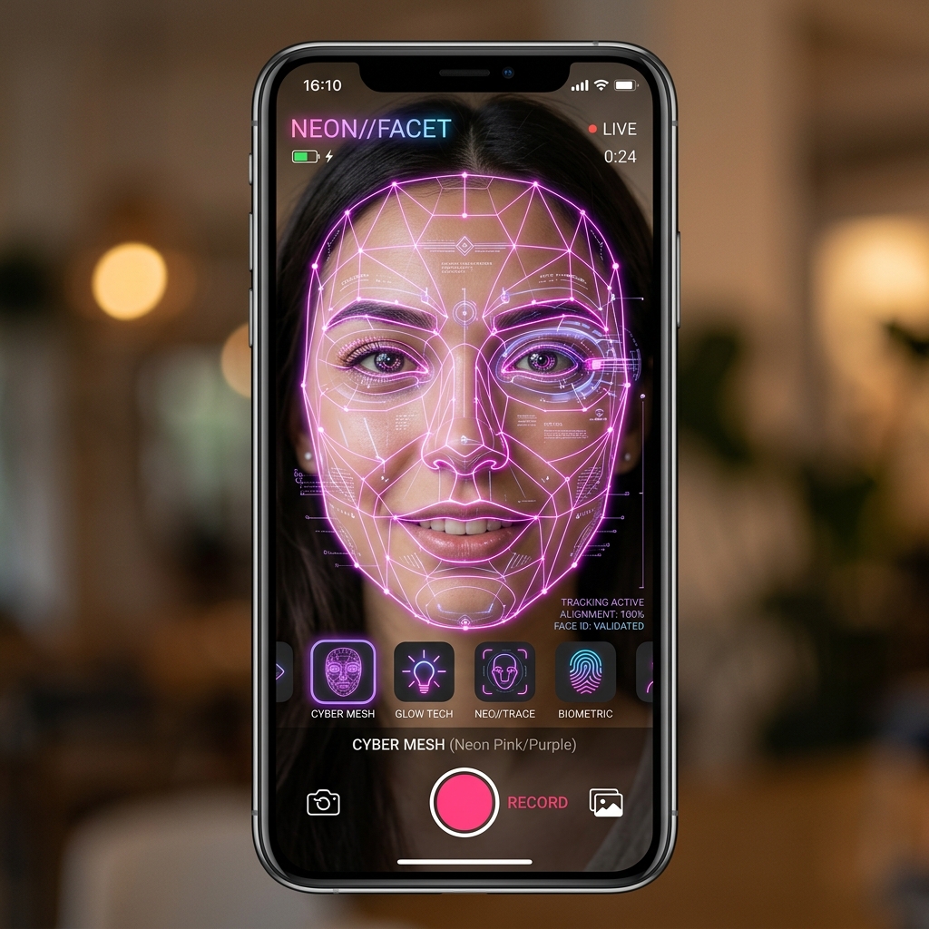 AR Face Tracking