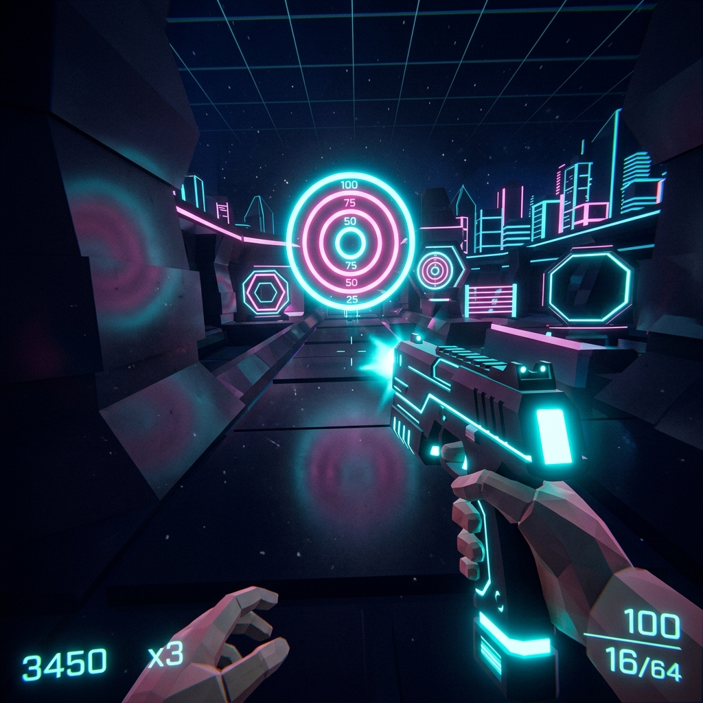 VR Gun Shooting